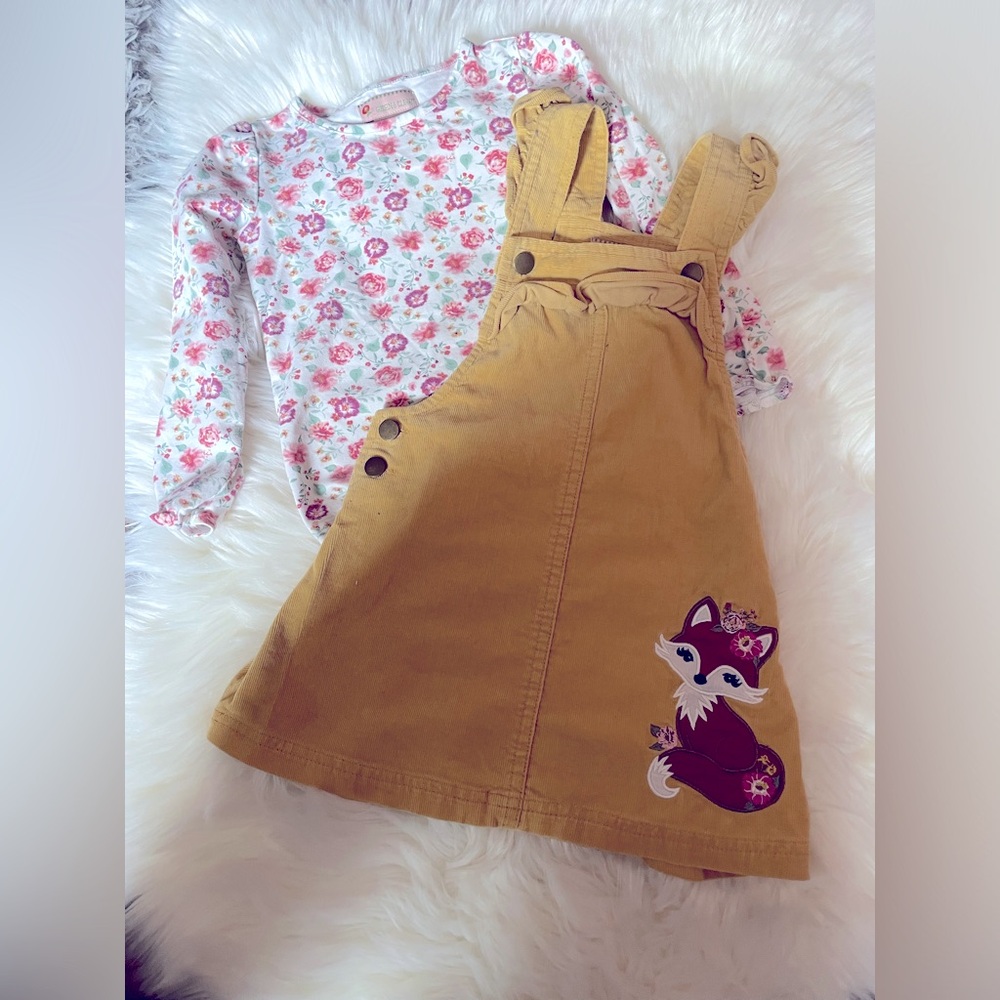 Gillian’s Closet Dress and Long sleeve shirt size 2